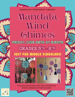 Mandala Wood Chimes